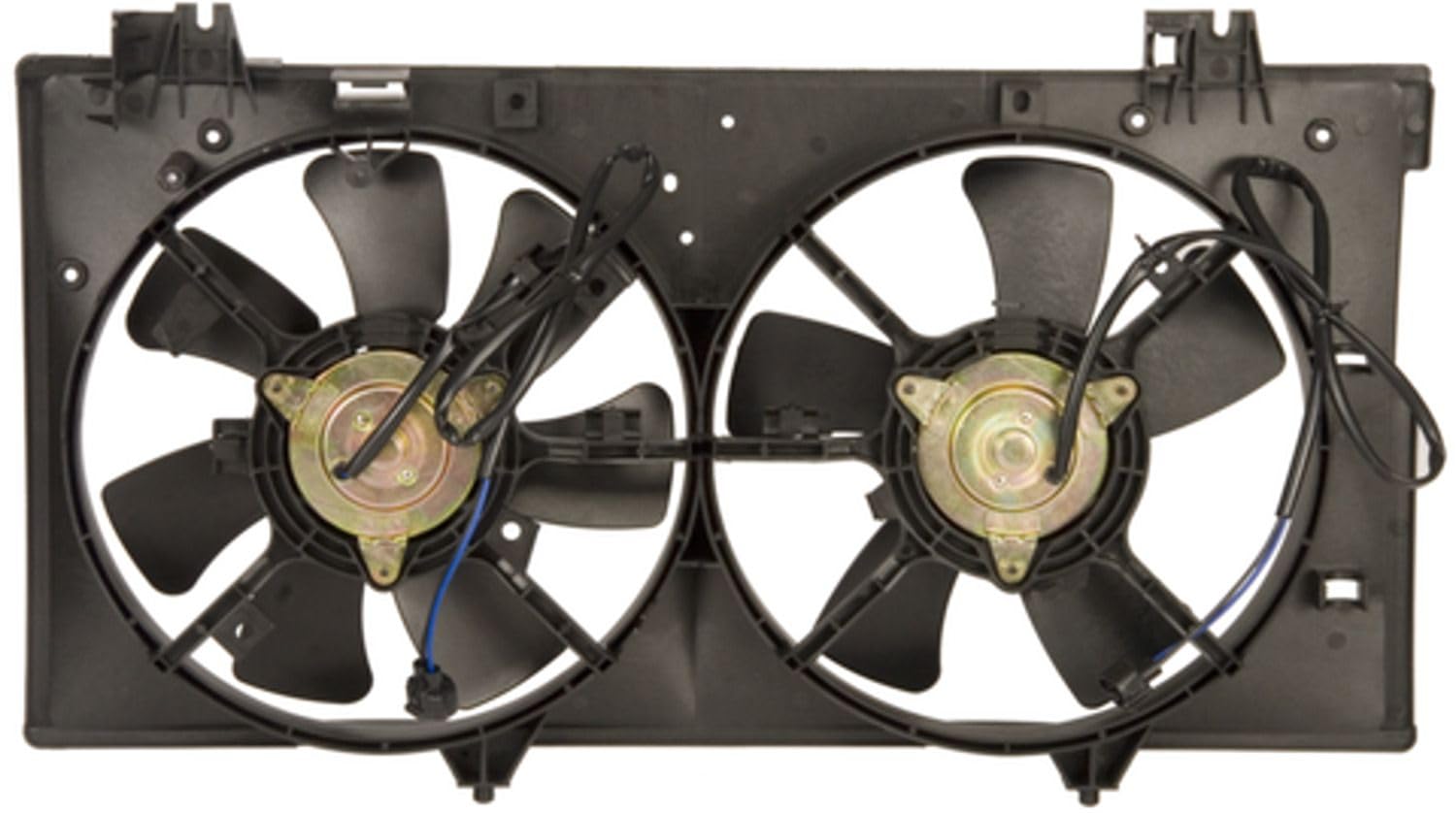 Four Seasons 75961 Radiator Fan Motor Assembly - Replacement for Car Cooling System - Perfect for Overheating Prevention & Engine Temperature Control - Ideal for Highway Driving & Summer Commutes