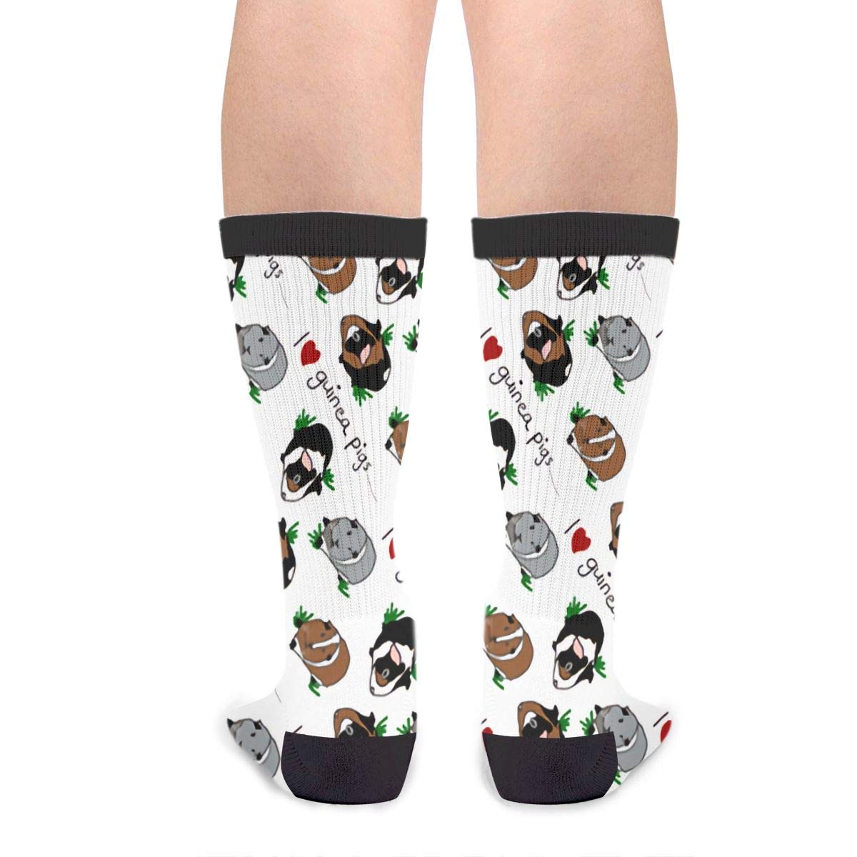 Fun Guinea Pig Novelty Socks for Women & Men - Cute Animal Print Crew Socks - Perfect Gift for Pet Lovers & Casual Wear