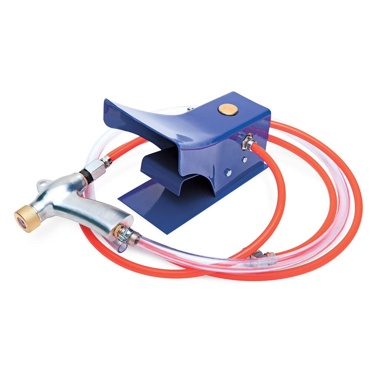 Eastwood Blast Cabinet Foot Pedal & Sandblaster Gun Kit - Precision Control System for Abrasive Media | Compatible with Most Blast Cabinets | Ideal for Metal Restoration, Auto Body Work & Industrial Cleaning