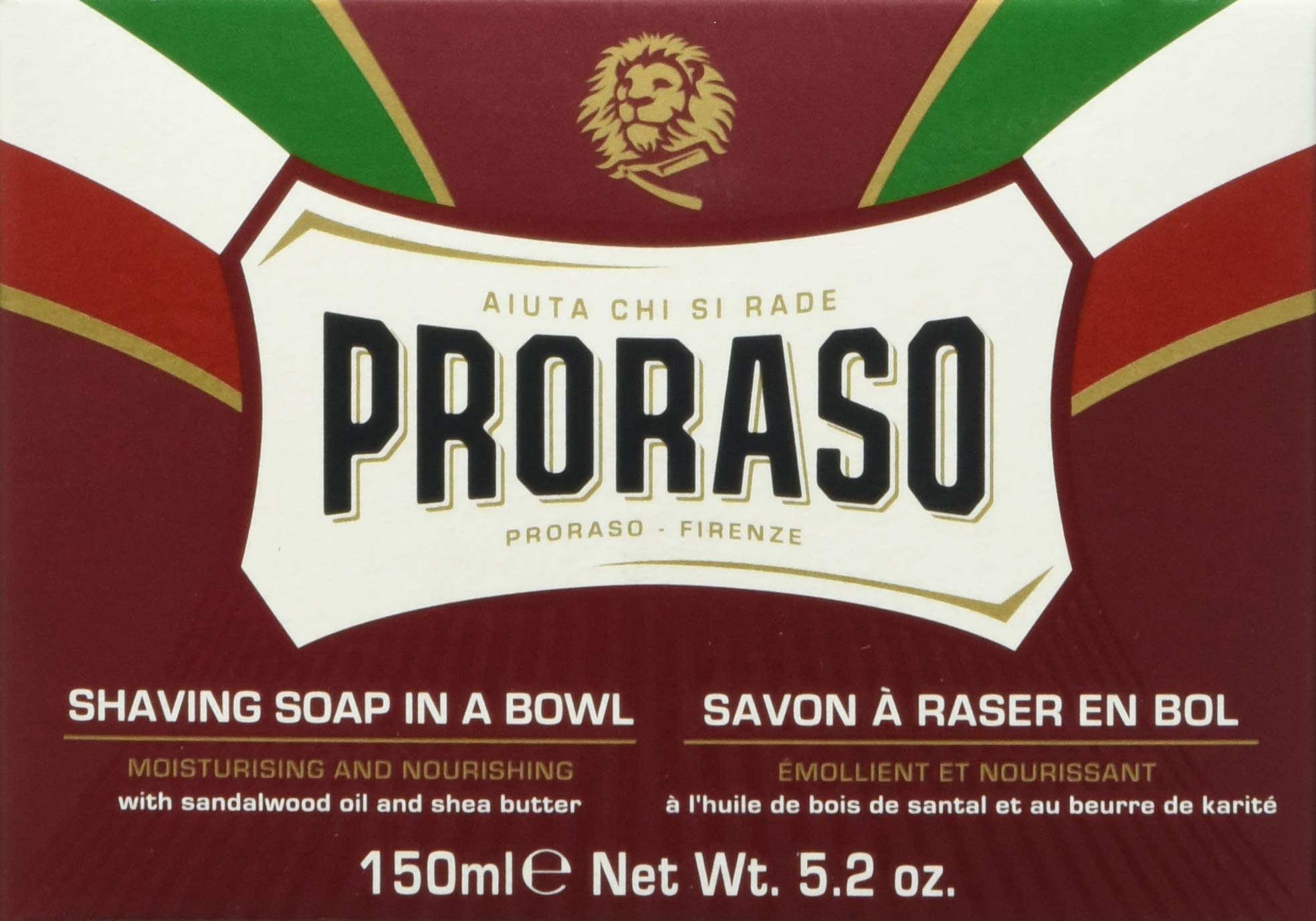 Proraso Shaving Soap for Men - Classic Barber Shaving Cream with Eucalyptus & Menthol - Perfect for Sensitive Skin & Close Shaves - Ideal for Daily Grooming & Professional Barbers