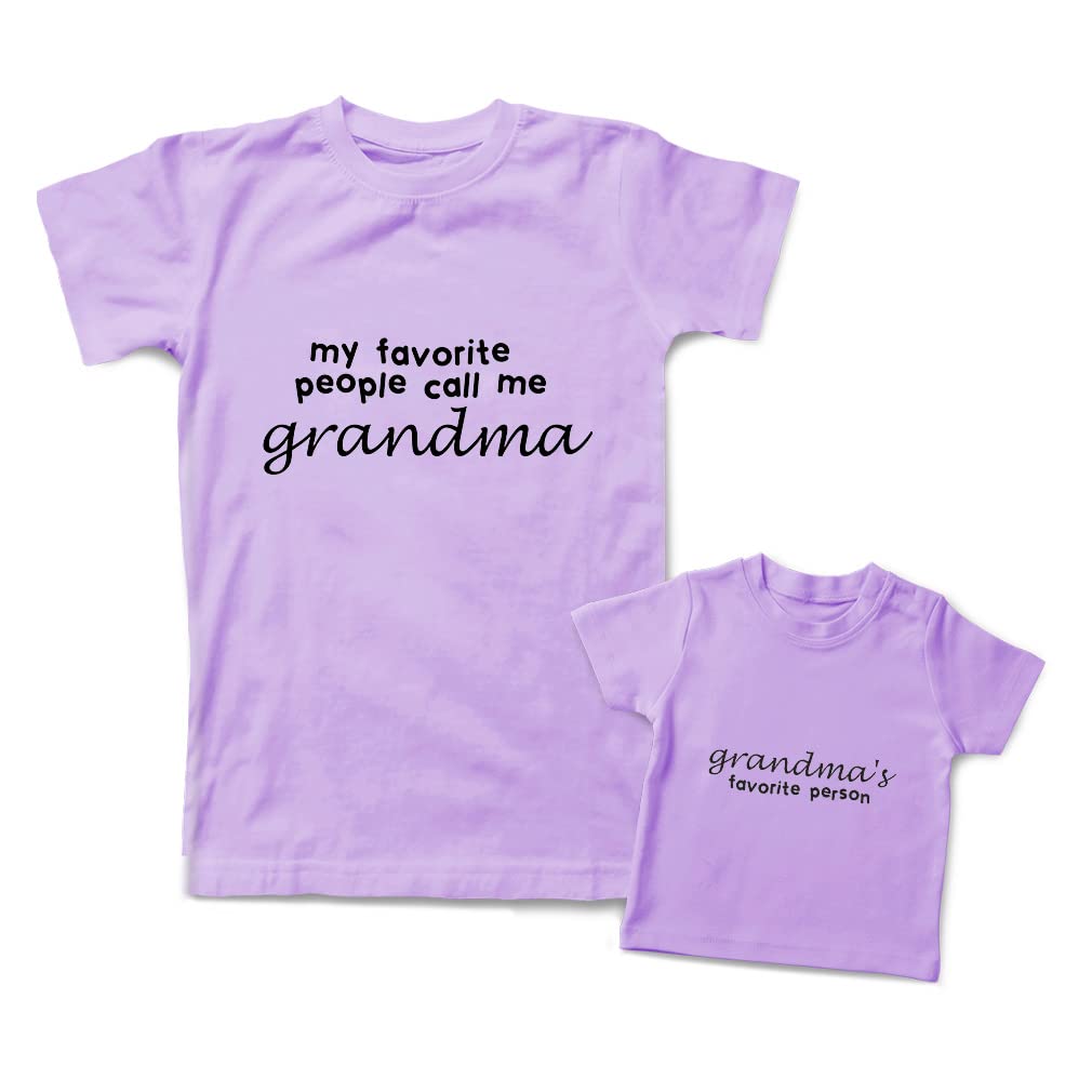 Mommy and Me Matching Outfits for Mother's Day - Cotton Grandma & Grandchild Sets - Perfect for Family Photos & Special Occasions