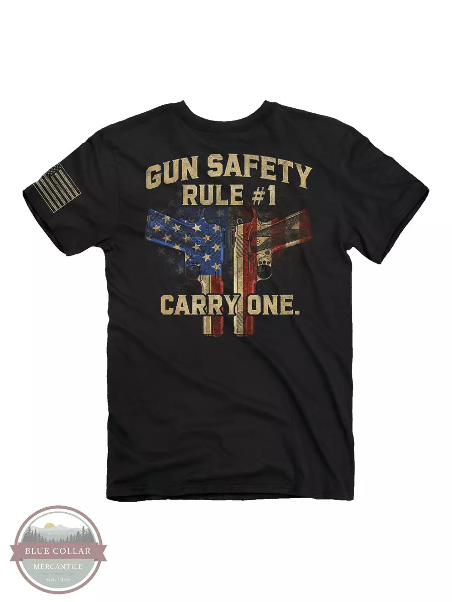2175 Gun Safety Rule T-Shirt - Comfortable & Stylish Men's Graphic Tee for Gun Owners & 2A Supporters - Perfect for Range Days, Hunting & Outdoor Activities