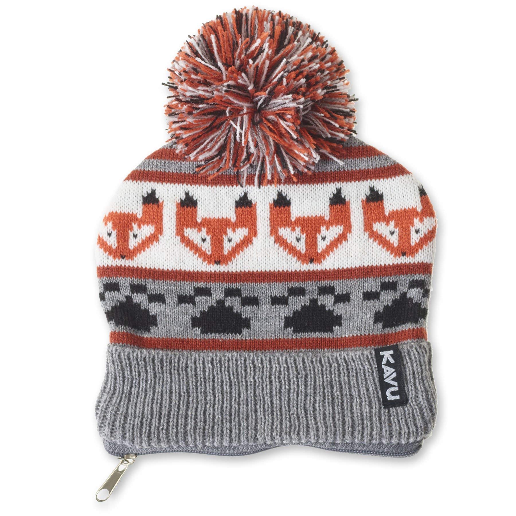 KAVU Tiny Beanie Pouch - Small Furry Zip Purse for Women, Mini Crossbody Bag for Travel, Concerts & Everyday Use