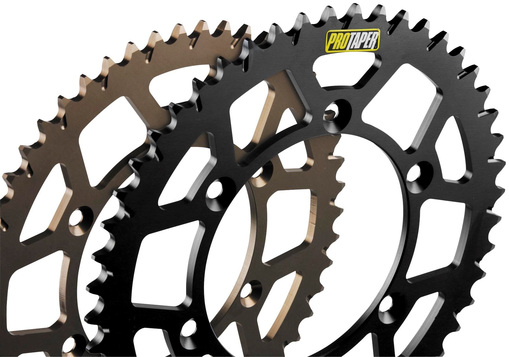 ProTaper Race Spec 48T 420 Aluminum Rear Sprocket - Black - High Performance Motorcycle Sprocket for Dirt Bikes & Off-Road Riding