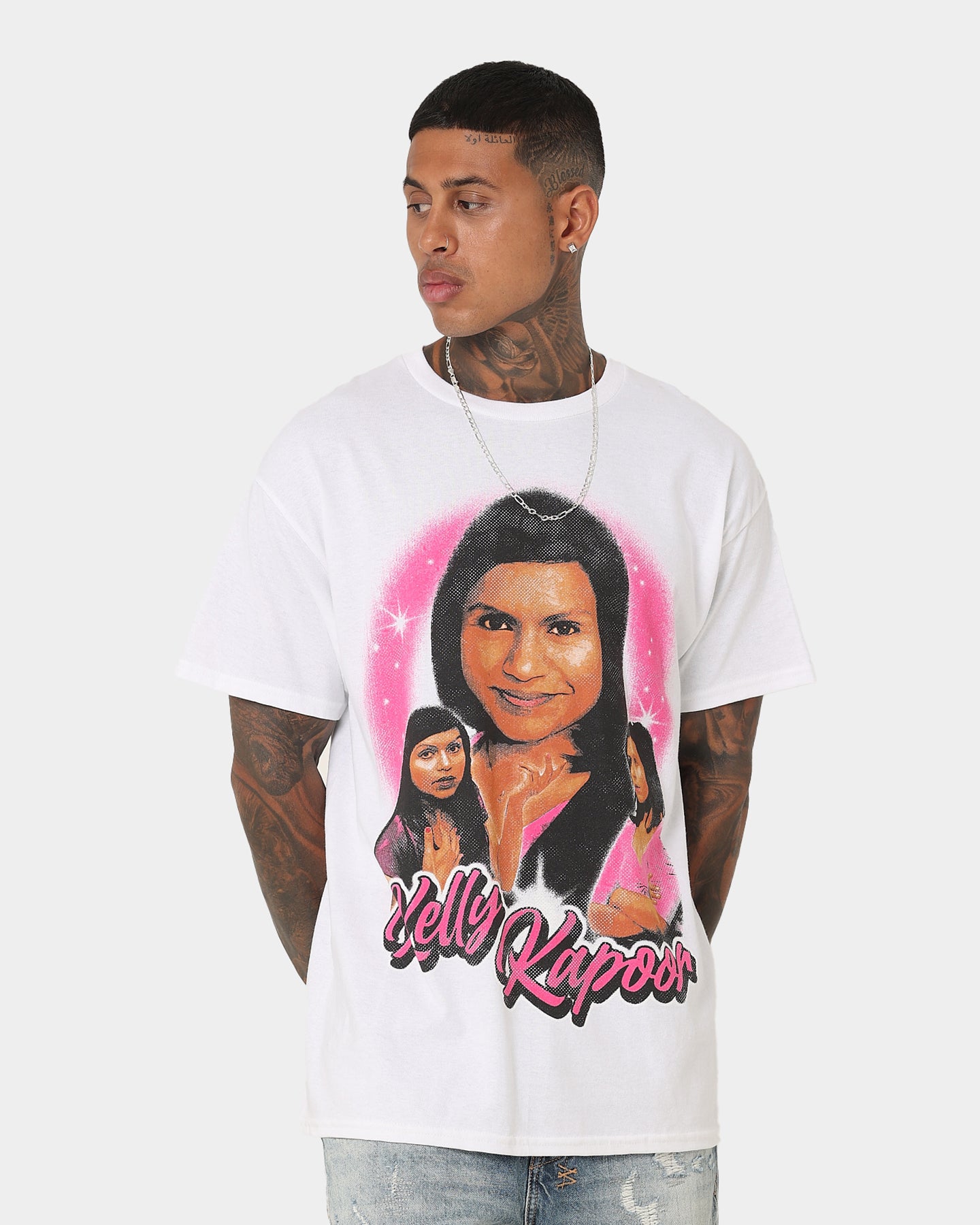 The Office Kelly Kapoor Vintage T-Shirt - White Cotton Retro TV Show Tee - Perfect for Cosplay, Fan Gifts & Casual Wear
