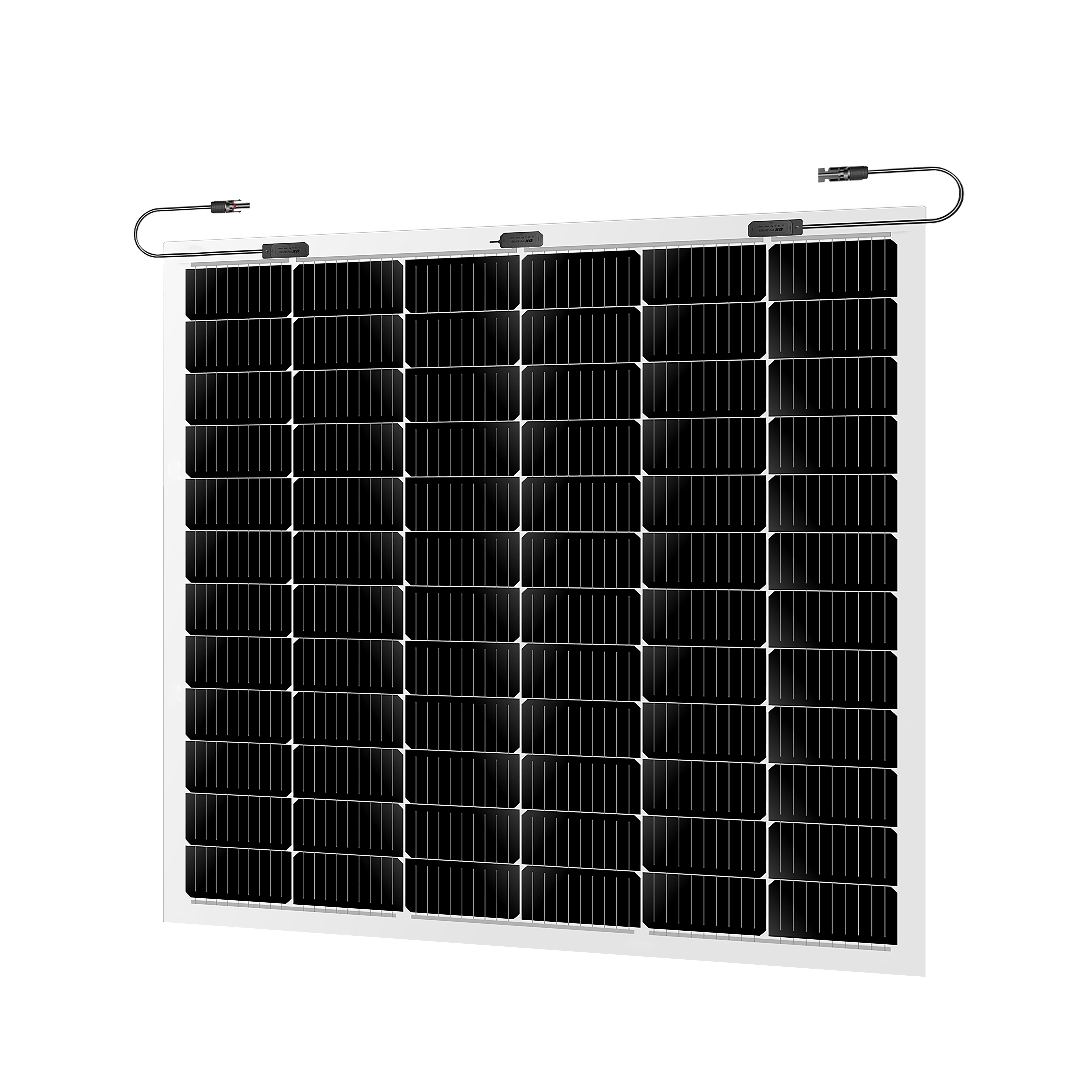 2 Pack Elios Voltaic210F T 210W Semi-Flexible Solar Panel with 3M Adhesive Tape - Perfect for RV, Boat, Camping & Off-Grid Power Solutions