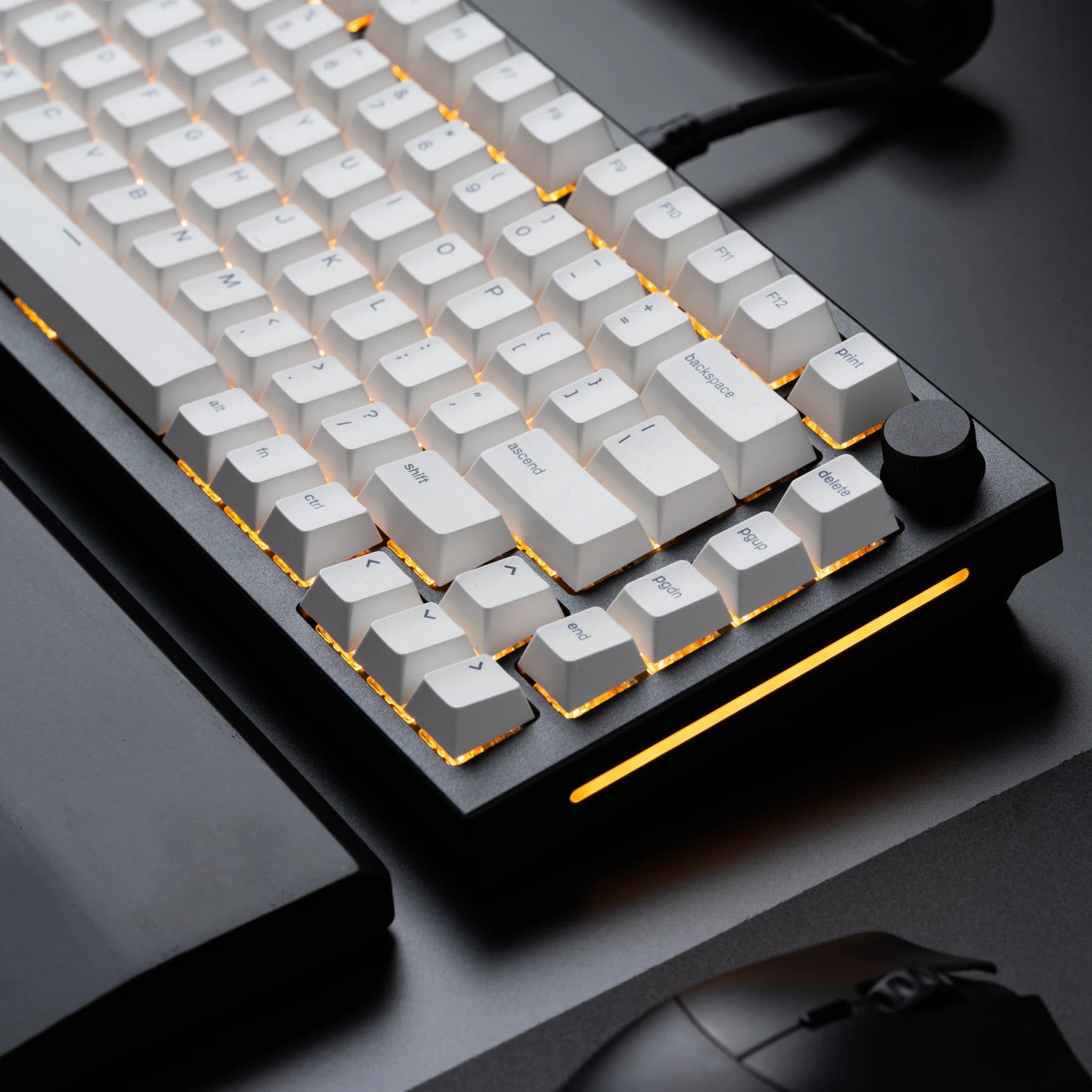 GMMK PRO 75% Mechanical Gaming Keyboard - Hot-Swappable RGB Backlit Wired Keyboard for PC & Mac - Perfect for Gaming, Typing & Office Work