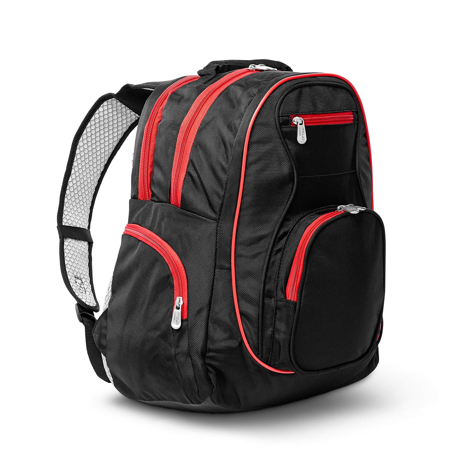 NCAA L708 19-Inch Premium Laptop Backpack with Colored Trim - Alabama Crimson Tide College Design | Durable School & Travel Backpack for Students & Professionals