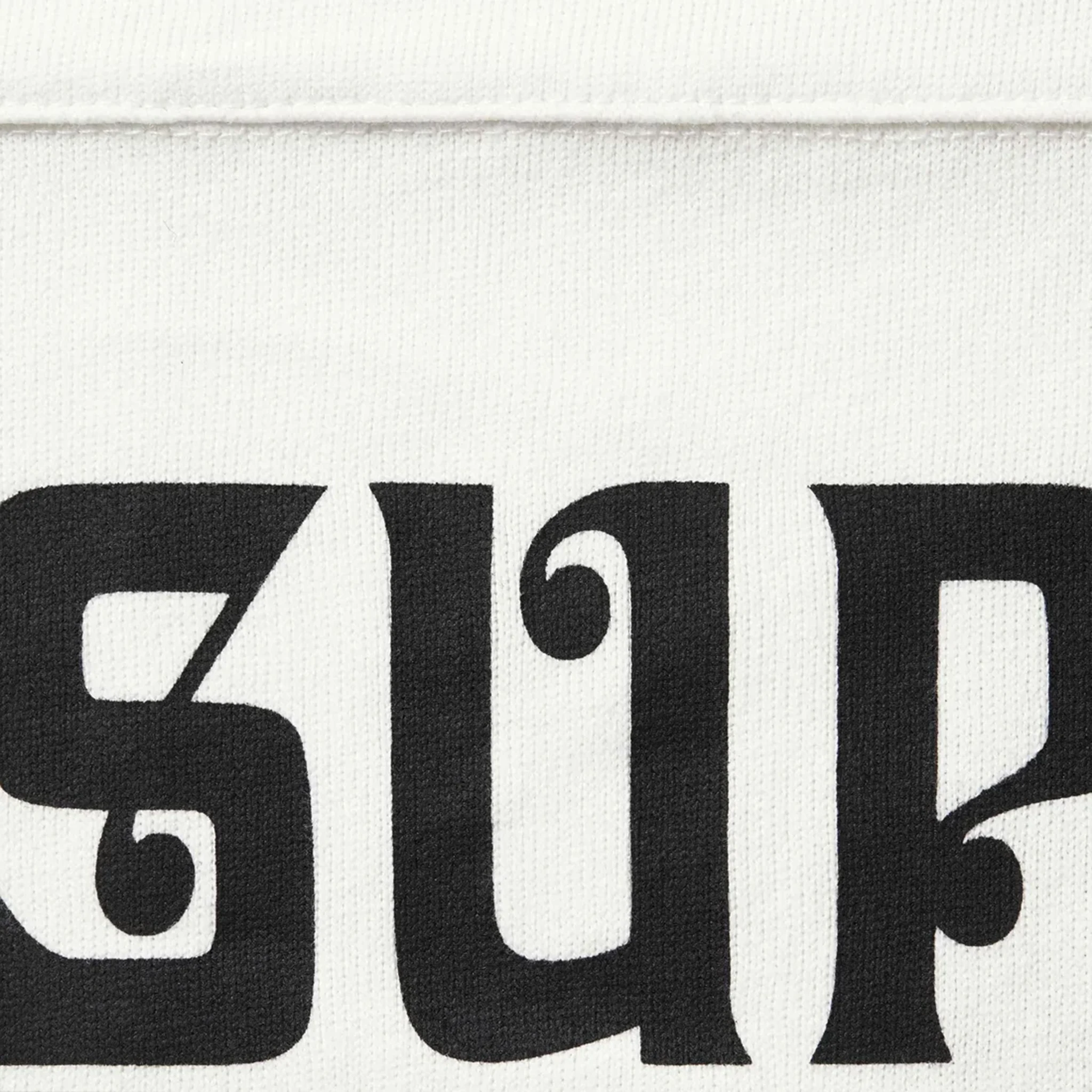 Supreme Affiliated Long Sleeve White Football Jersey - Perfect for Game Day, Training & Streetwear Fashion