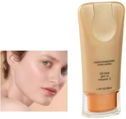 Long Lasting Makeup Foundation for Women & Girls - Full Coverage, Oil-Free, 24H Wear - Perfect for Daily Use, Special Occasions & Photography