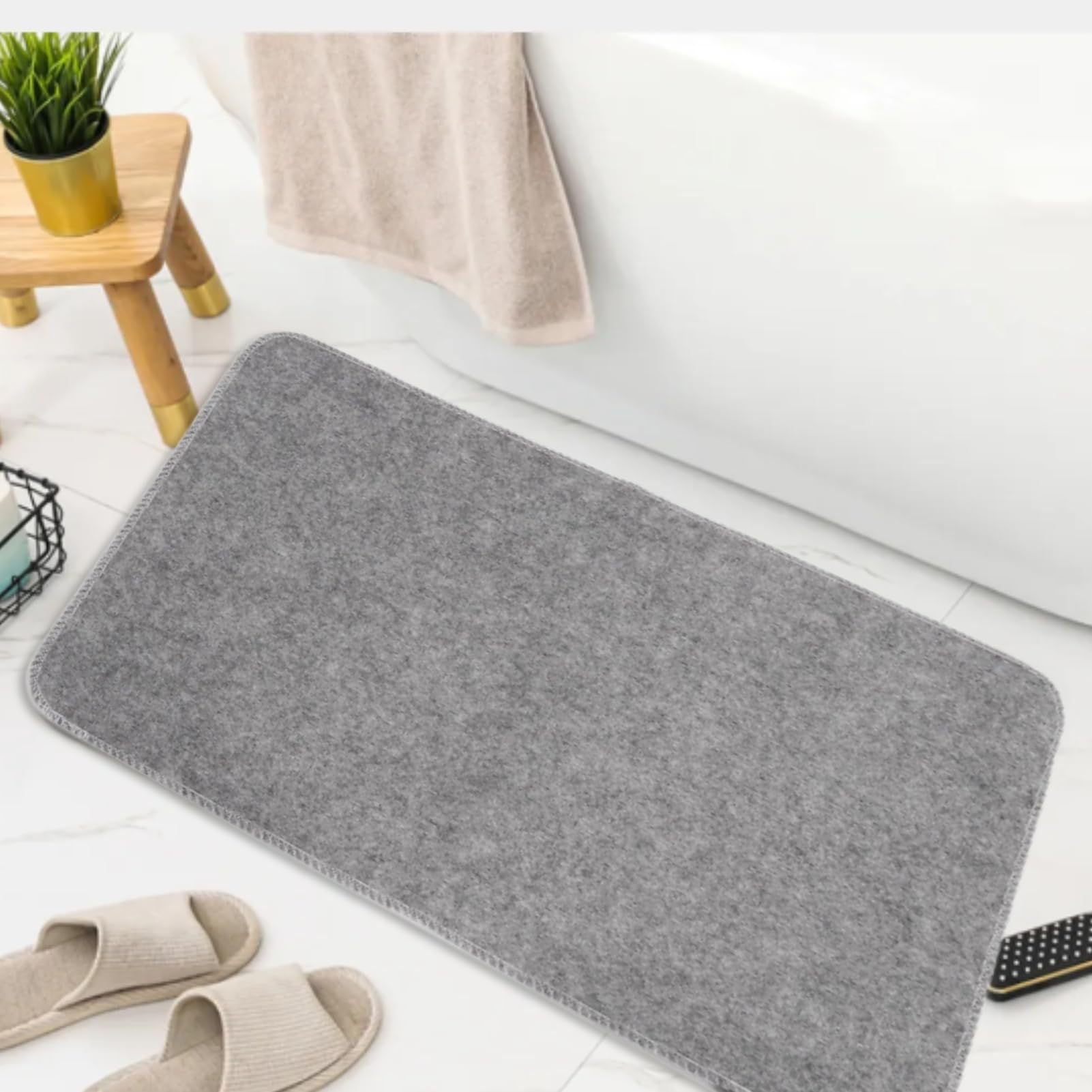 Premium Felt Sauna Cushion - Insulation Mat for Sauna & Spa with Superior Water Absorption - Sauna Bath House & Shower Room Accessories - Perfect for Home Saunas, Steam Rooms, and Relaxation Therapy