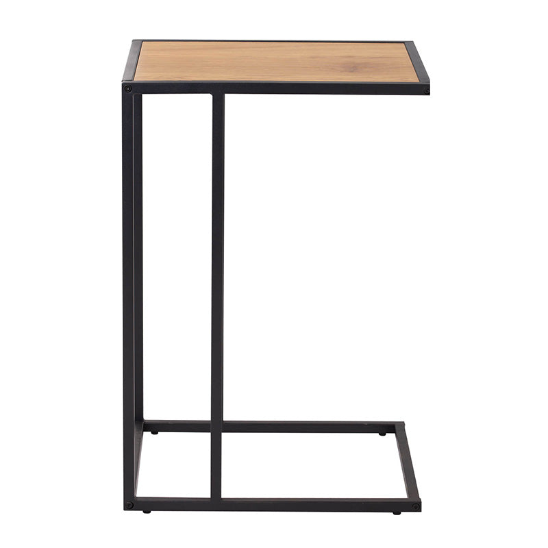 BRADFORD Adjustable Laptop Desk Stand - Natural Wood & Black Finish, Portable Lap Desk for Work, Study, Gaming, and Bedroom Use