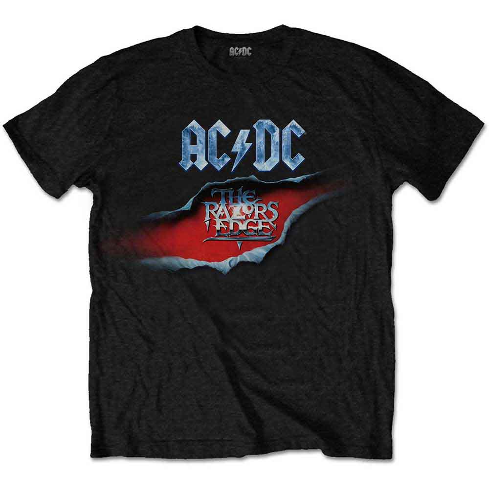 AC/DC The Razors Edge Vintage Band T-Shirt | Official Licensed Rock Music Merchandise | Perfect for Concerts, Gifts & Casual Wear
