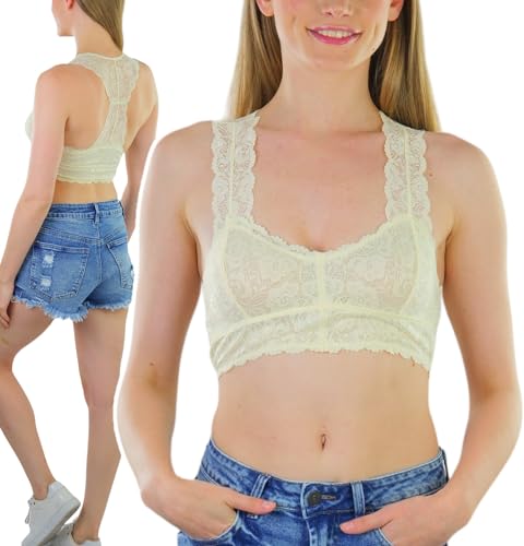 Sweetheart Neckline Racerback - Ivory
