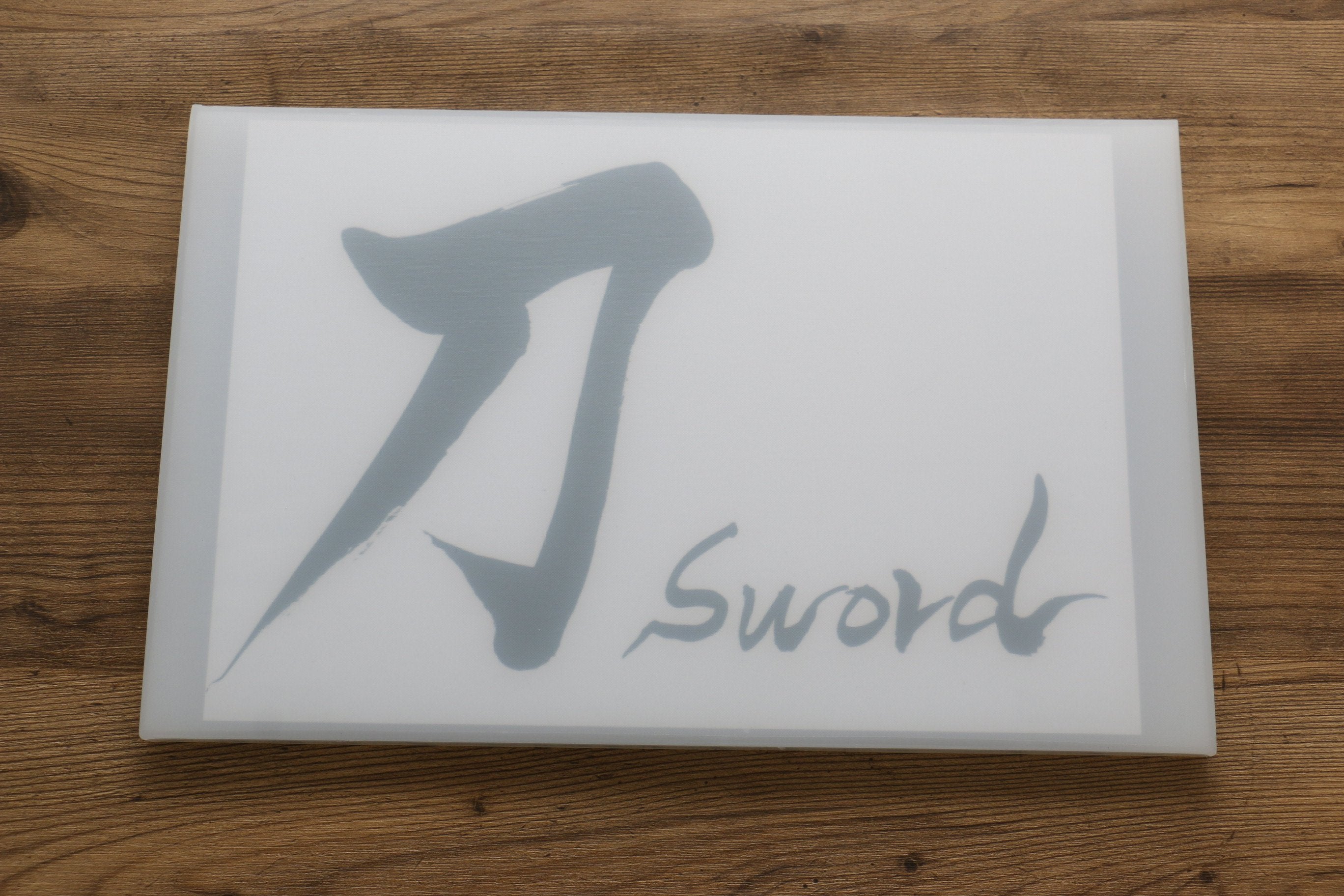 Premium Wooden Cutting Board with Sword Design - Durable Kitchen Chopping Board for Meat, Vegetables & Fruits - Perfect for Home Cooking, BBQ & Gift Giving