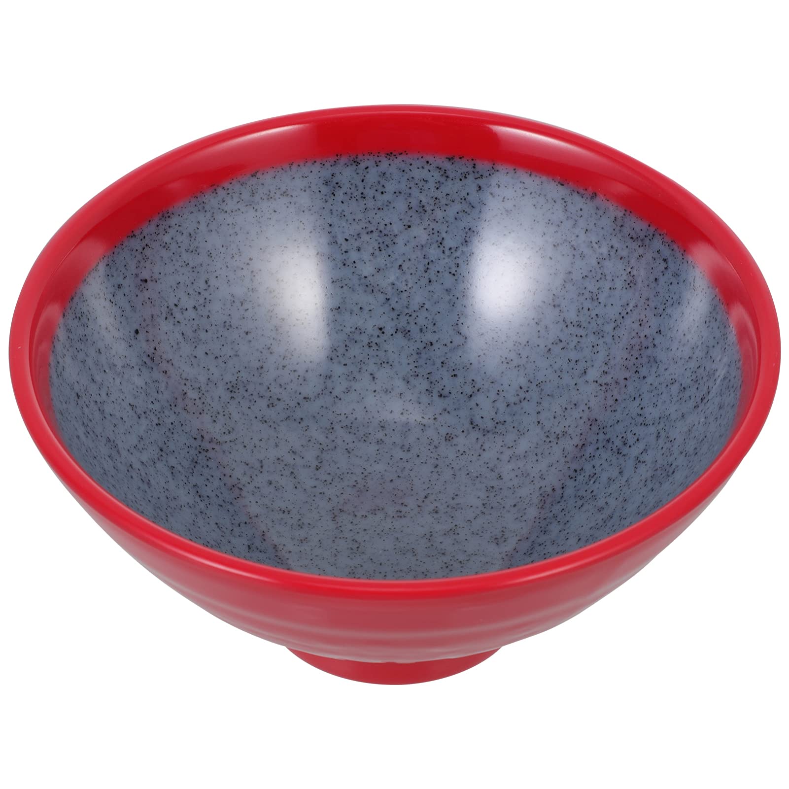 Hemoton 1-Piece Melamine Noodle Bowl - Durable Rice & Soup Bowl for Kitchen, Ramen, Dessert - Microwave Safe & Lightweight Tableware for Home, Restaurants, and Outdoor Dining