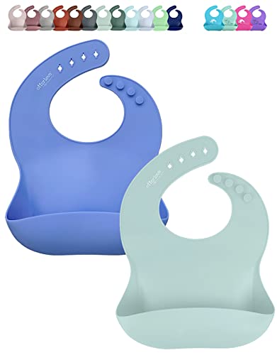 2 Bib Pack - Very Peri & Sage