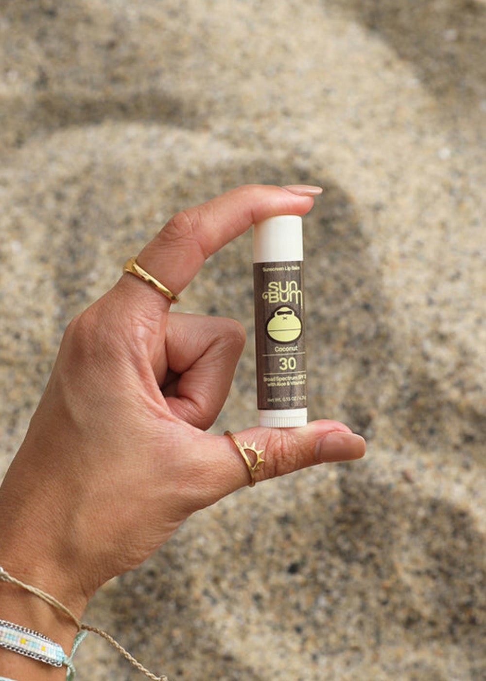 Sun Bum SPF 15 Coconut Lip Balm - Moisturizing & Sun Protection for Lips - Perfect for Beach, Hiking & Outdoor Activities