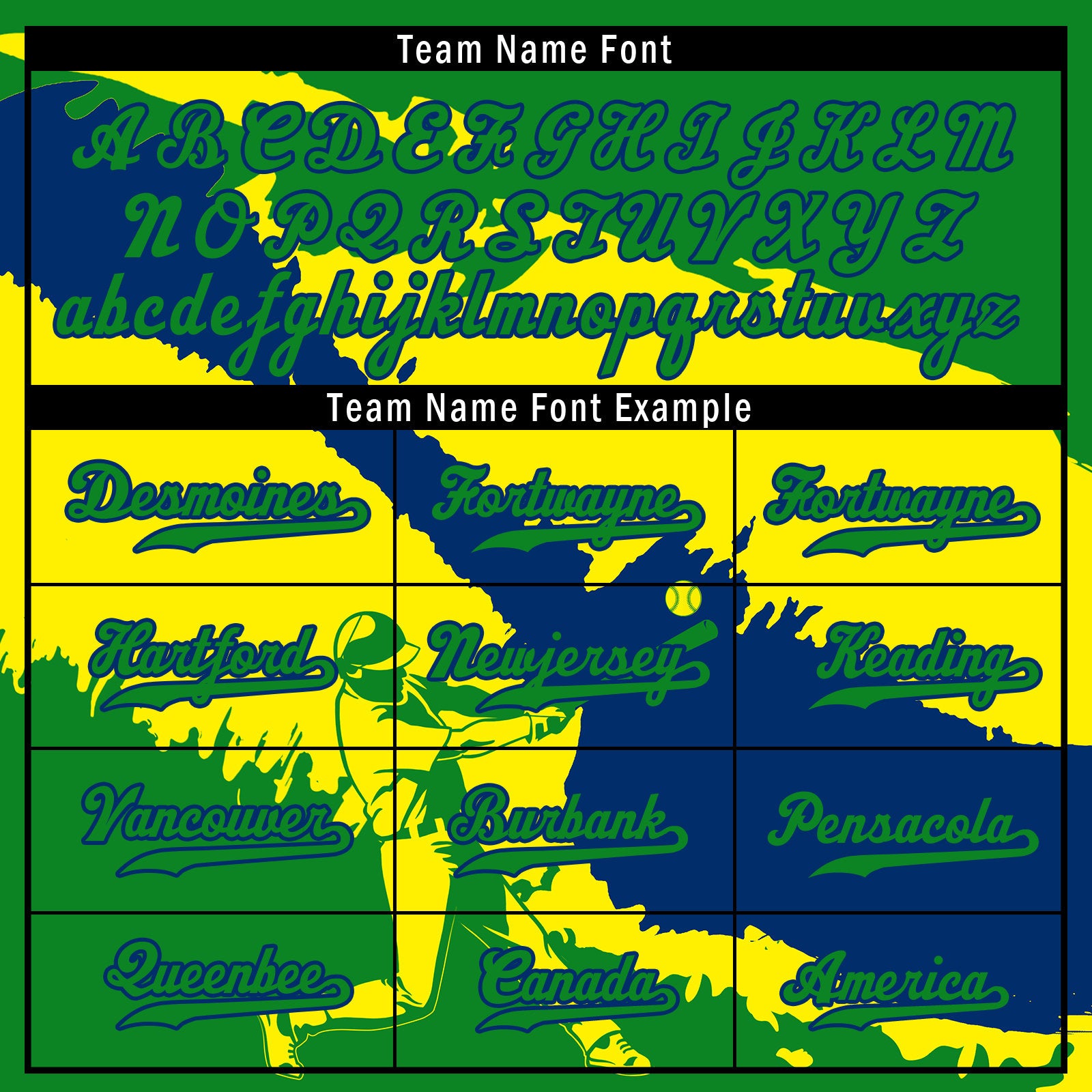 Custom Green Navy Blue Light Yellow Brazilian Flag Personalized Authentic Baseball Jersey - High Quality Embroidery & Breathable Fabric - Perfect for Sports Games, Team Events & Fan Collections (BSBJ01 E06022 5)