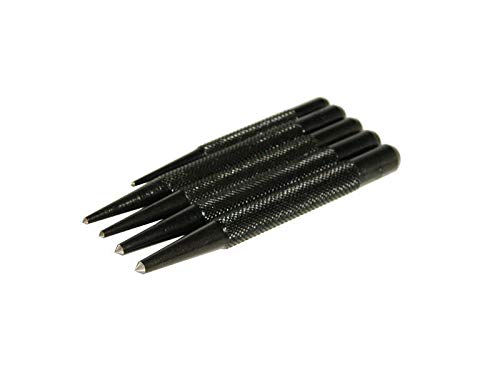 Premium 5-Piece Round Shank Center Punch Set (1/16