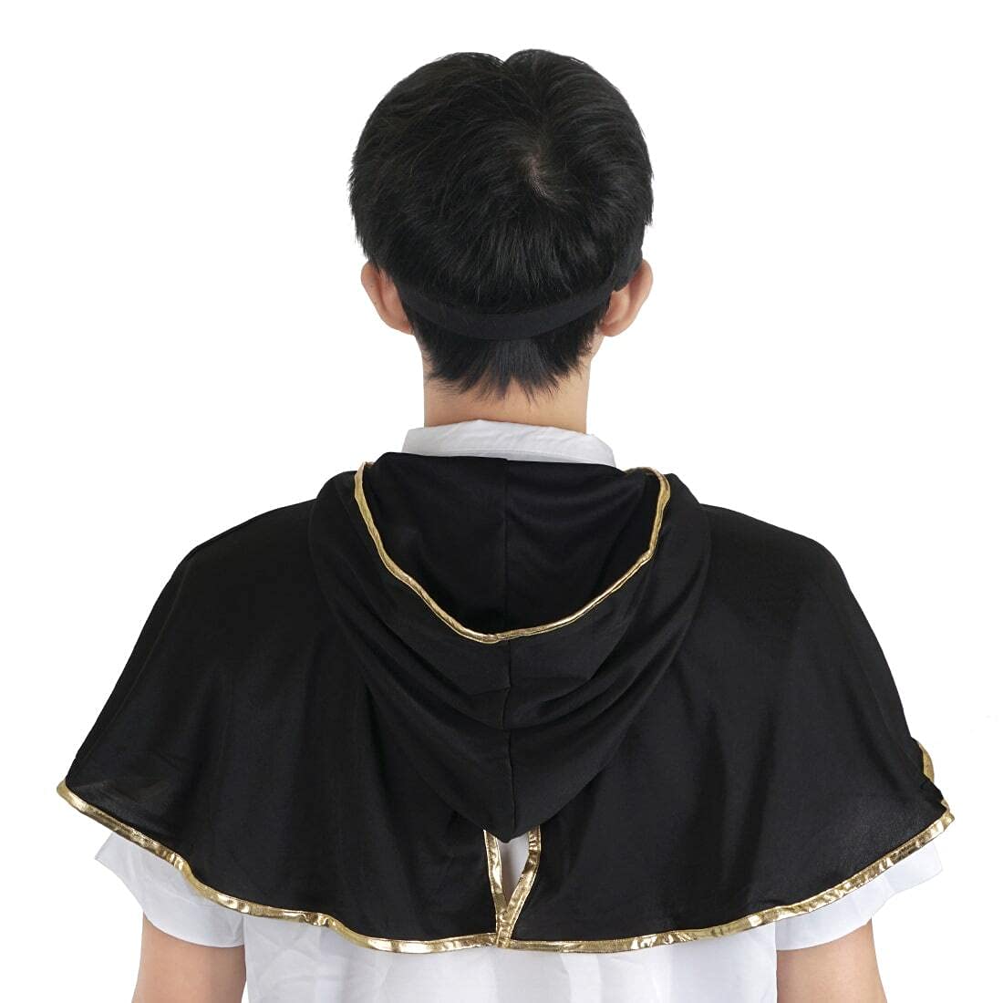 Black Clover Cosplay Hooded Cape - Asta Costume Cloak for Anime Fans | Perfect for Halloween, Cosplay Events & Anime Conventions