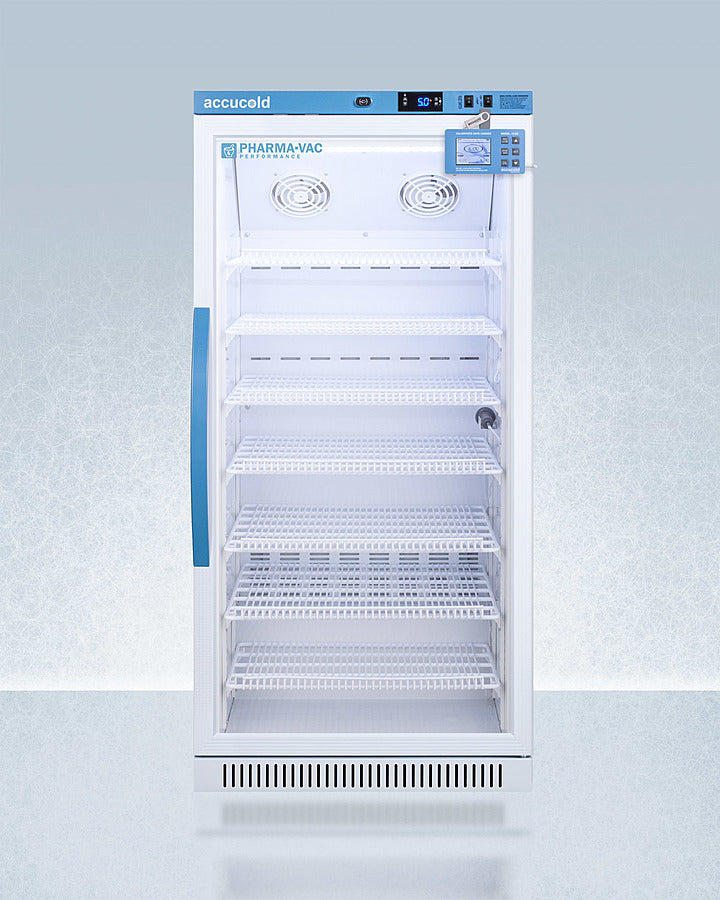 Accucold 8 Cubic Foot Upright Vaccine Refrigerator ARG8PVDL2B - Medical Grade Storage for Vaccines, Medications & Laboratory Samples