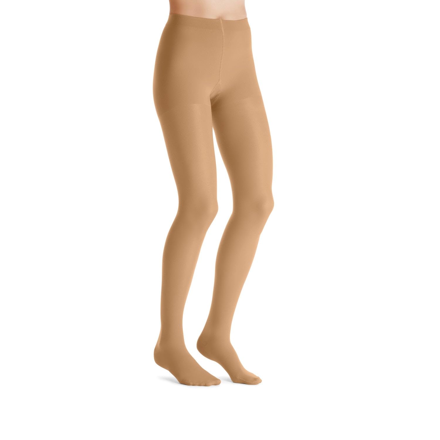BSN Medical/Jobst 119154 Ultra Sheer Waist-High Compression Stockings 30-40 mmHg Closed Toe Large Sun Bronze - Perfect for Varicose Veins, Edema & Post-Surgery Recovery