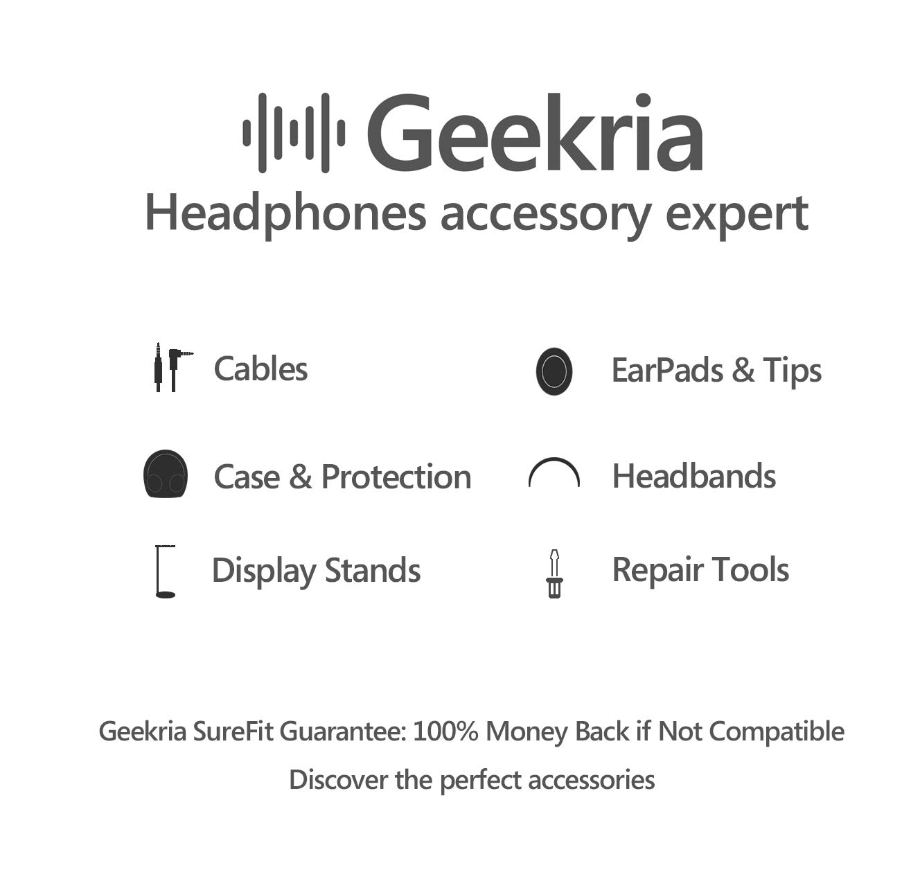 Geekria USB to Micro-USB Charger Cable (4ft/120cm) - Compatible with Bose Sleepbuds, Sony WF-SP700N, JBL C100TWS, LG HBS F110 & More - Replacement Power Cord for Wireless Earbuds - Perfect for Travel, Office & Home Charging