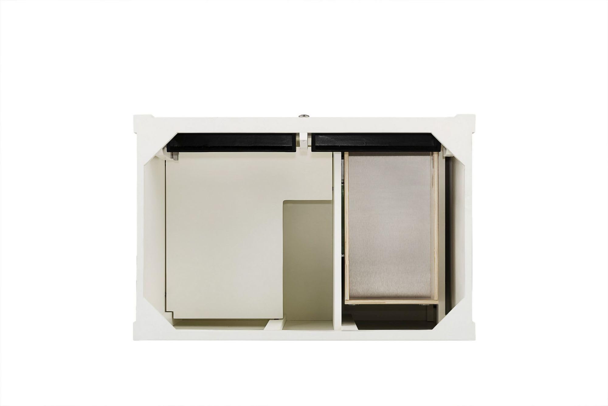 James Martin 650-V36-VBL Brittany 36 Inch Single Bathroom Vanity Set in Victory Blue - Perfect for Modern Master Bathrooms & Powder Rooms