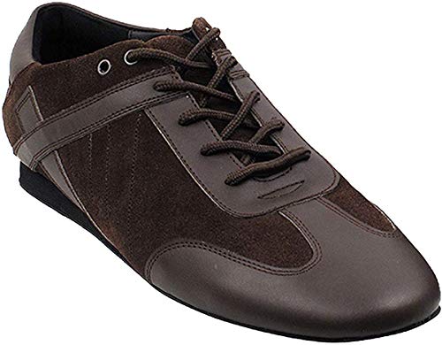 Coffee Leather & Brown Suede