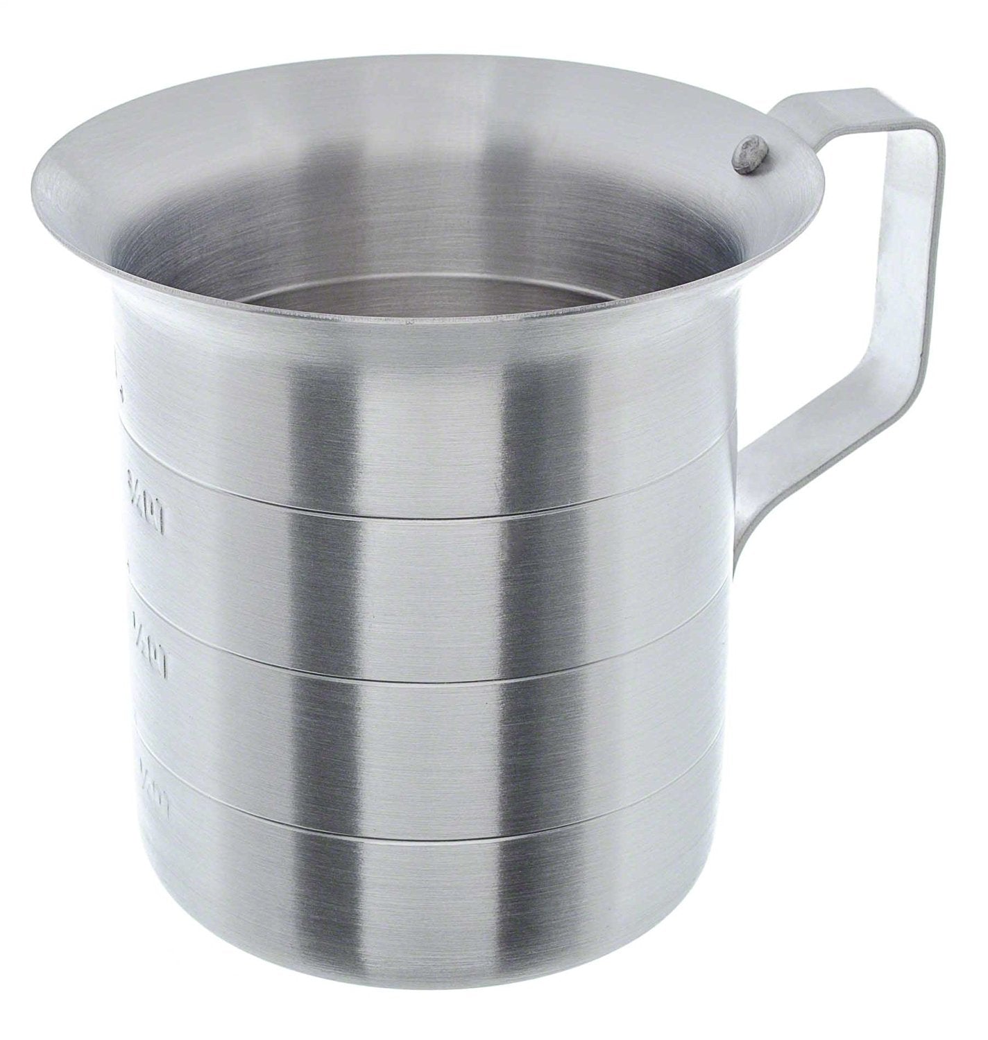 1 Qt Aluminum Liquid Measuring Cup - Durable & Precise for Baking, Cooking, and Mixing - Perfect for Kitchen, Restaurant, and Lab Use