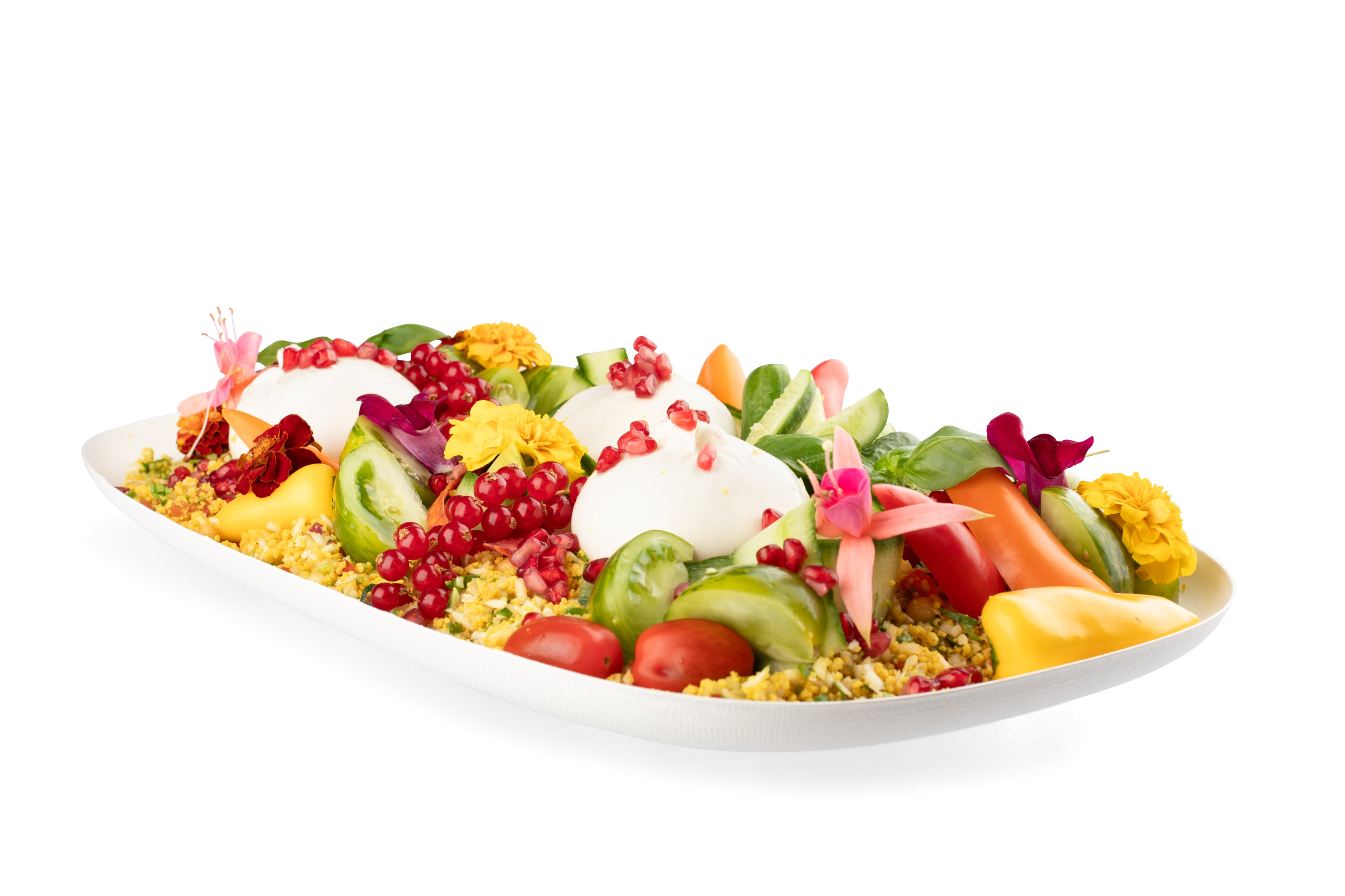 Bagastro Premium Catering Tray - 3-Pack Durable Plastic Serving Trays for Parties, Events & Buffets - Perfect for Food Display, Appetizers & Desserts
