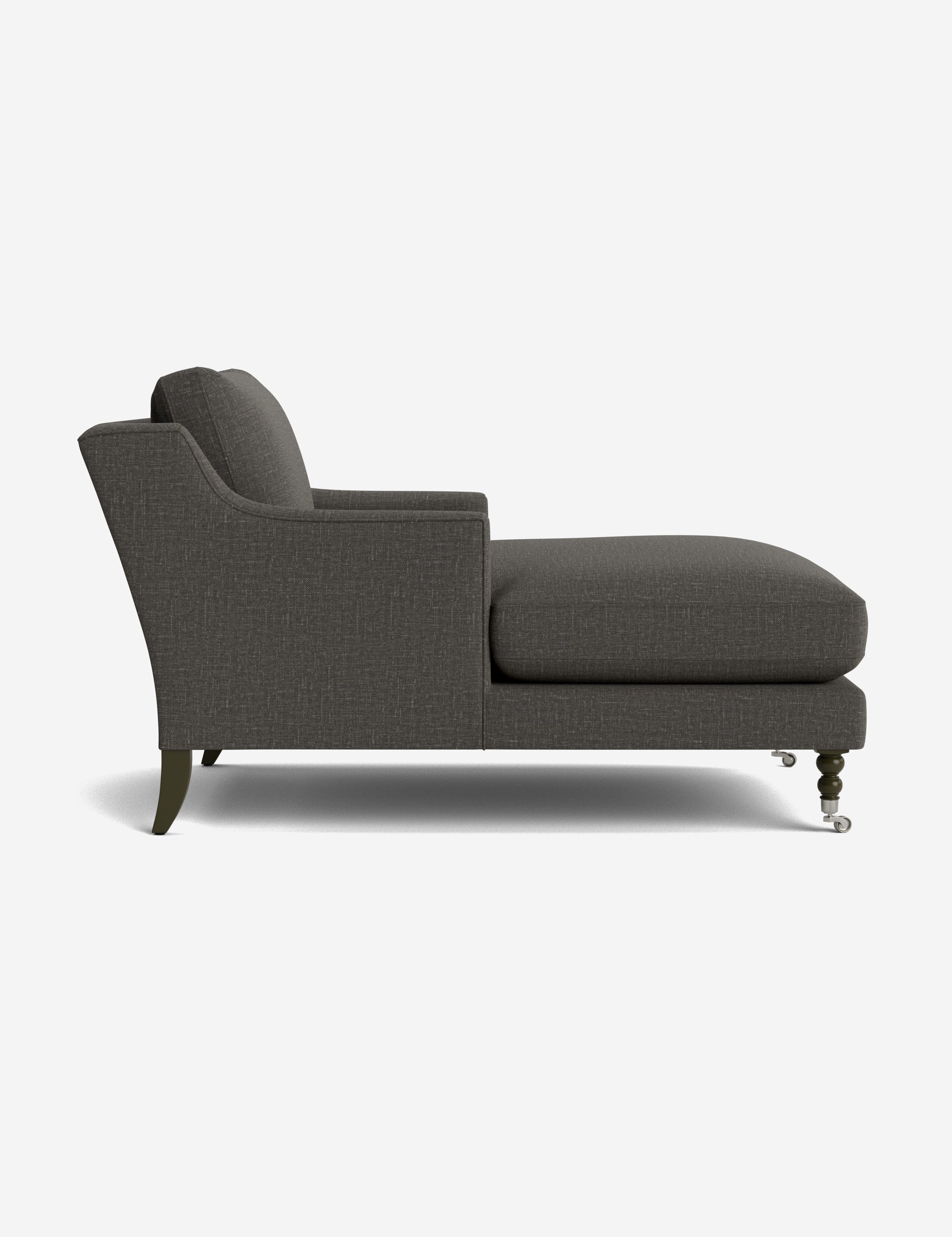 Fabienne Chaise Lounge Chair - Modern Accent Chair for Living Room, Bedroom & Office - Stylish Mid-Century Design with Upholstered Seat & Wooden Legs - Perfect for Relaxing, Reading & Decor