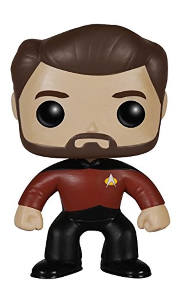 Funko POP TV Star Trek The Next Generation Will Riker Collectible Action Figure - Perfect for Sci-Fi Fans & TV Show Memorabilia Collectors