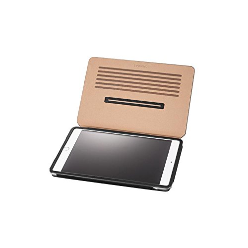 Premium Genuine Leather Case for iPad Air 2 - Slim Protective Cover with Auto Sleep/Wake | Gramas Black Luxury Case | Perfect for Business, Travel & Everyday Use