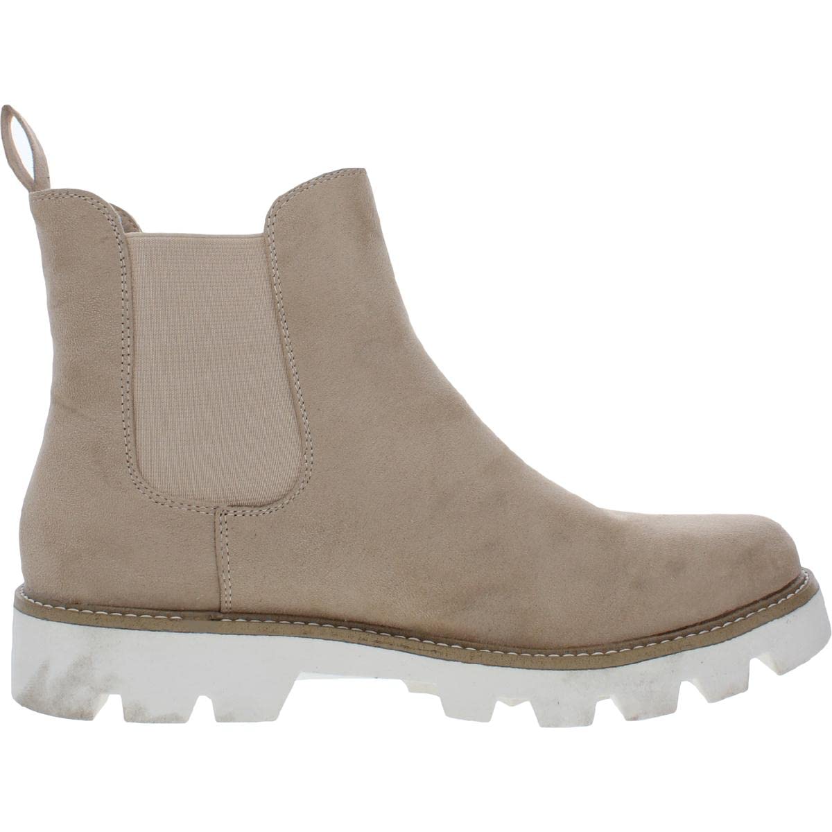 Women's Faux Suede Chelsea Ankle Boots - Chinese Laundry Comfortable Slip-On Booties for Fall & Winter | Perfect for Office, Casual Outfits and Date Nights