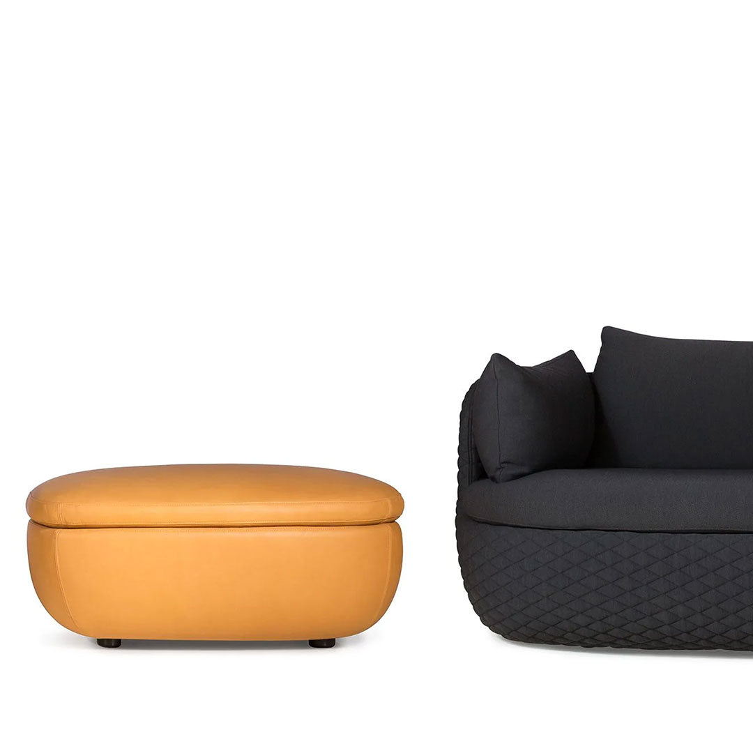 Bart Pouf & Footstool - Stylish Ottoman for Living Room, Bedroom, and Lounge - Perfect for Extra Seating or Footrest