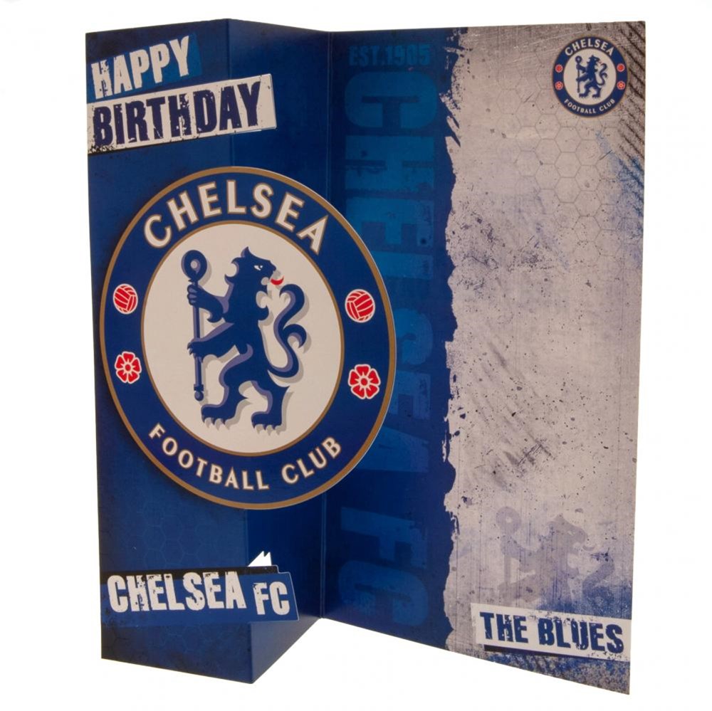 Chelsea FC Birthday Card - The Blues Football Fan Gift for Men & Women - Perfect for Chelsea Supporters' Birthday Celebrations