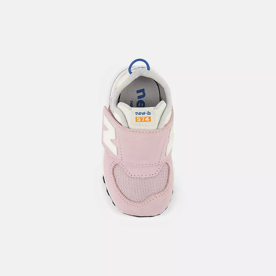 New Balance 574 Twilight Haze Hook & Loop Toddler Sneakers - Comfortable Lightweight Walking Shoes for Baby Boys & Girls - Perfect for Playtime, Preschool & Daily Wear
