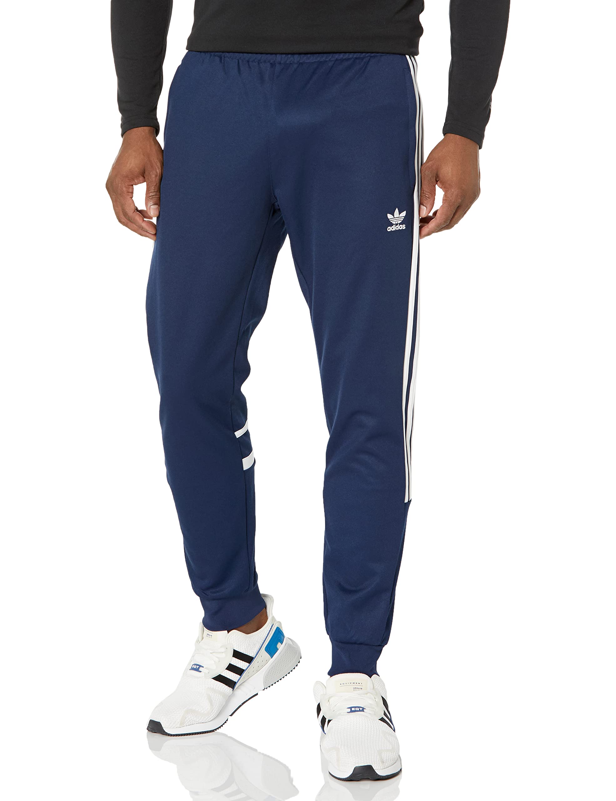 Adidas Originals Men's Adicolor Challenger Pants - Classic Tapered Sweatpants for Casual Wear, Gym & Street Style