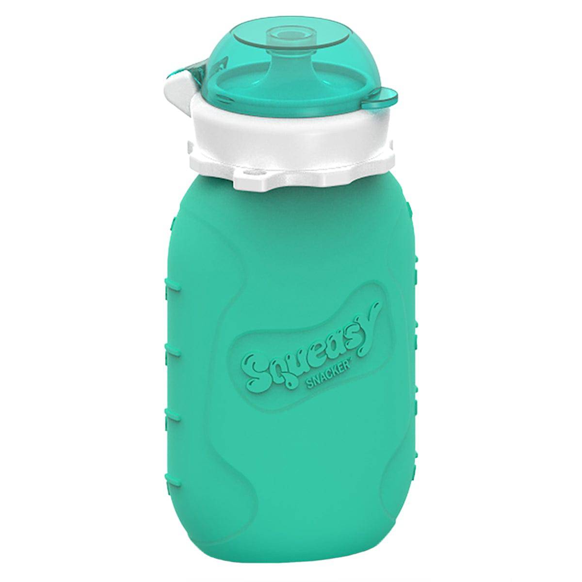180ml Silicone Squeasy Snacker - Reusable Yogurt & Drink Pouch for Kids | Perfect for School Lunches, Travel & On-the-Go Snacks