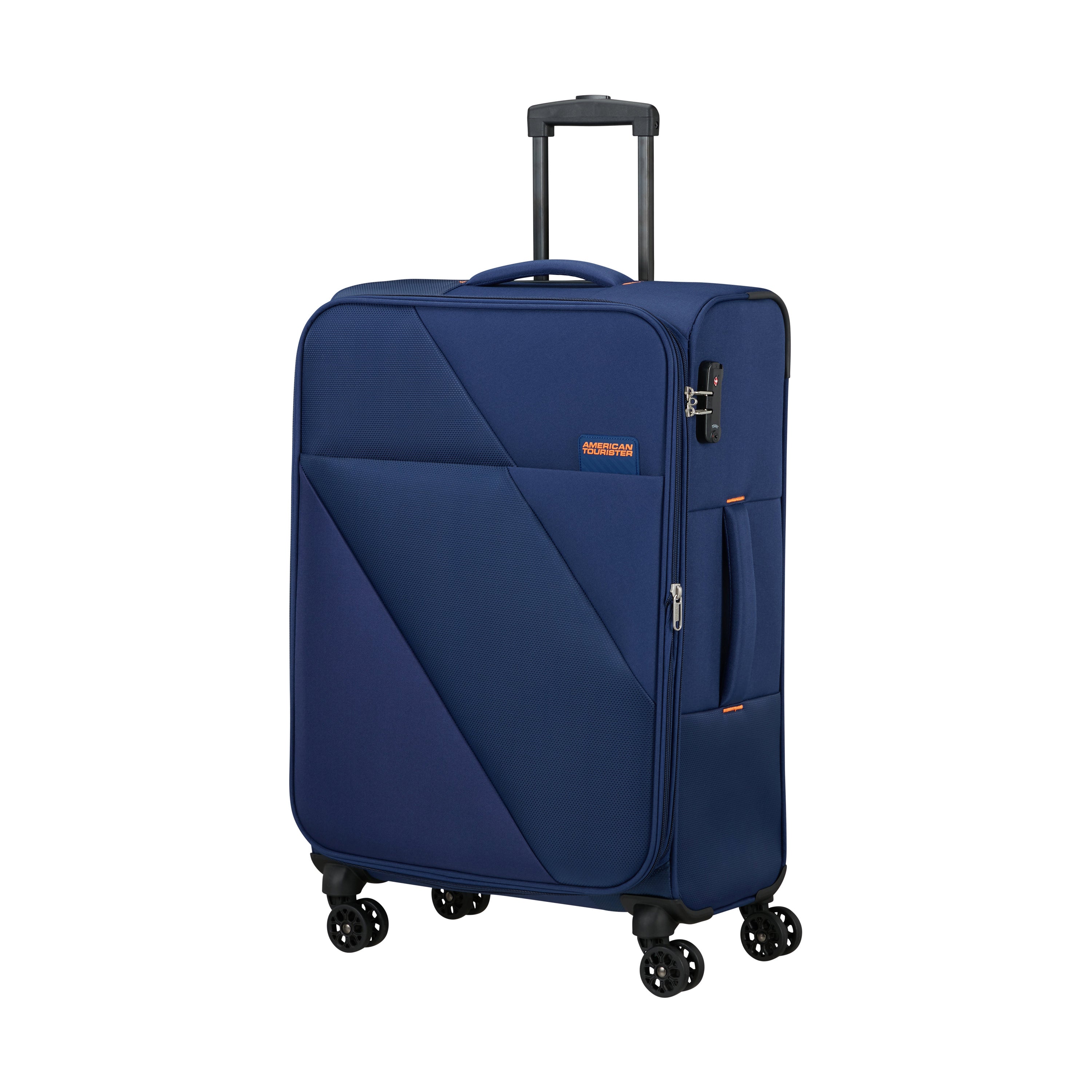 American Tourister Sun Break 3-Piece Spinner Luggage Set - Lightweight Expandable Suitcases with 360° Wheels for Travel, Vacation & Business Trips (Perfect for Family, Couples & Frequent Flyers)