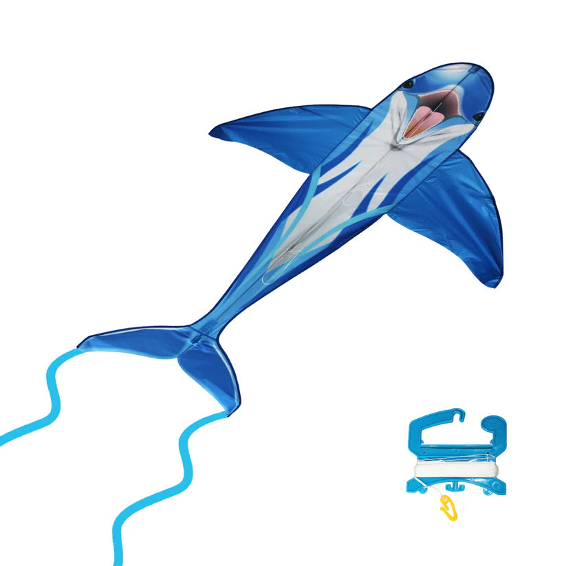 Dolphin SeaLife Kite - Colorful Ocean Animal Kite for Beach, Park & Outdoor Fun - Perfect for Kids, Family & Summer Activities