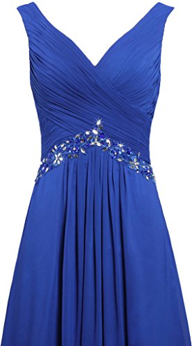 Elegant Women's V-Neck Sleeveless Long Evening Gown for Prom, Formal Events & Special Occasions - Perfect for Weddings, Galas & Black Tie Parties