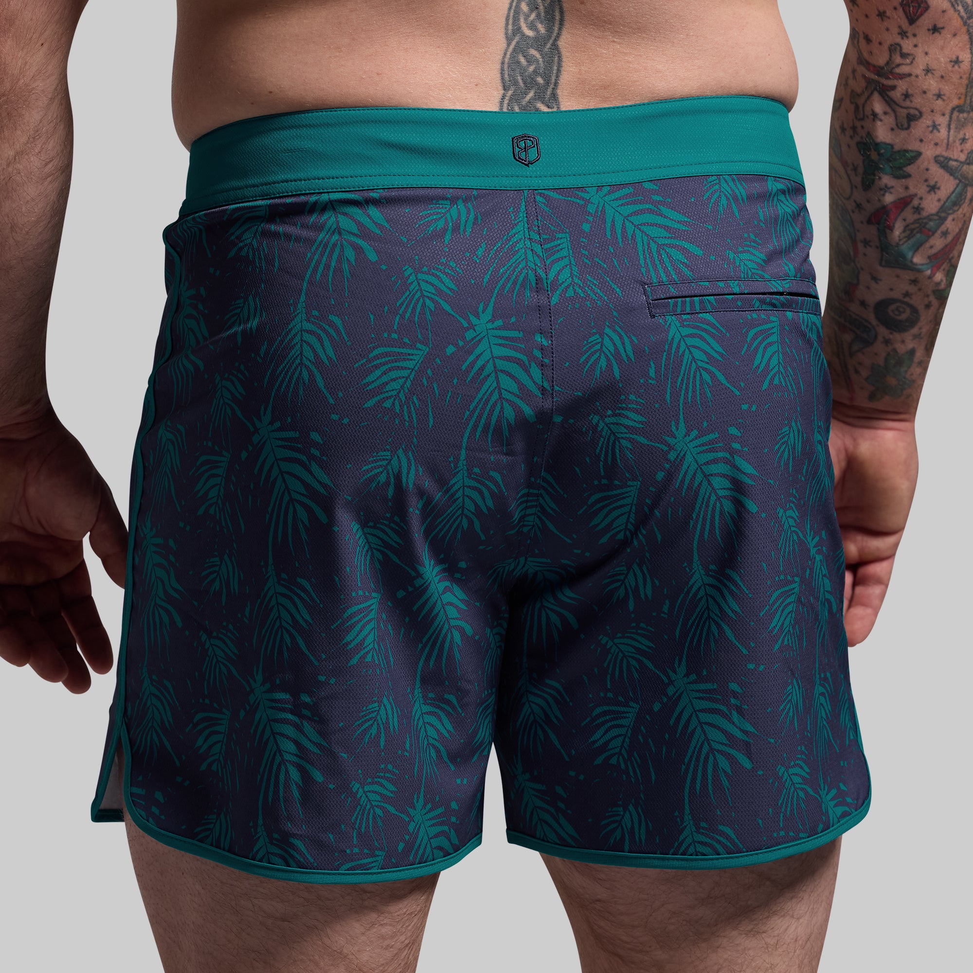 Tropics Island Short 5 - Lightweight Quick-Dry Swim Trunks for Men - Perfect for Beach Vacation, Pool Party & Summer Outdoor Activities