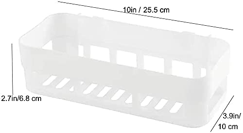 Rylan 4-Piece Bathroom Organizer Set - Wall-Mounted Self-Adhesive Shelves & Racks for Bathroom Storage | Space-Saving Bathroom Accessories for Shower, Toiletries & Towel Organization