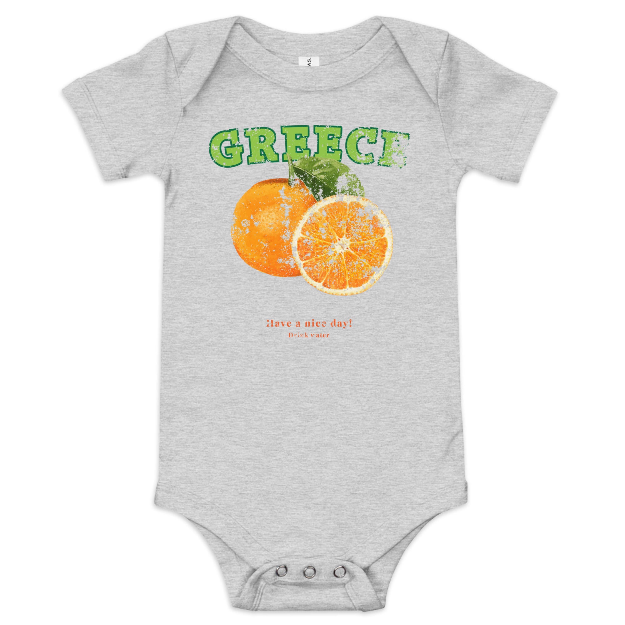 Greek Baby Onesie - Soft & Comfortable Infant Bodysuit for Boys & Girls | Perfect for Newborns, Baby Showers & Everyday Wear