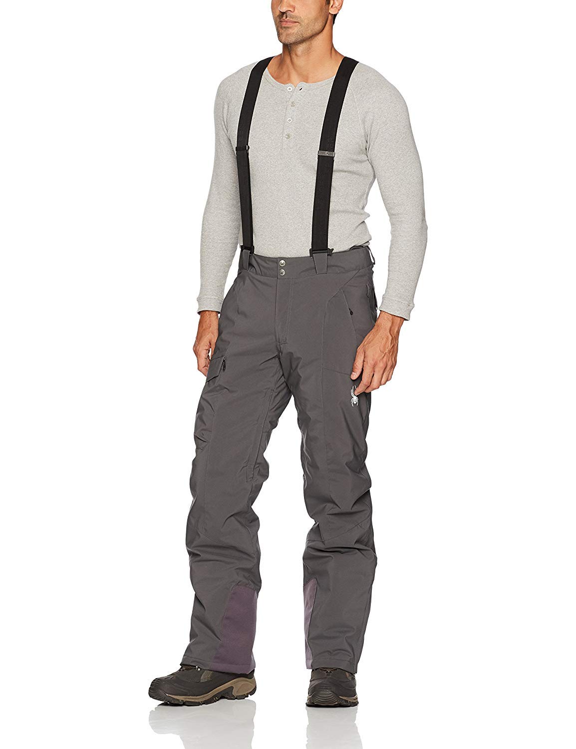 Spyder Men's Straight Fit Ski Pants - Waterproof Winter Snow Pants for Skiing, Snowboarding & Outdoor Activities