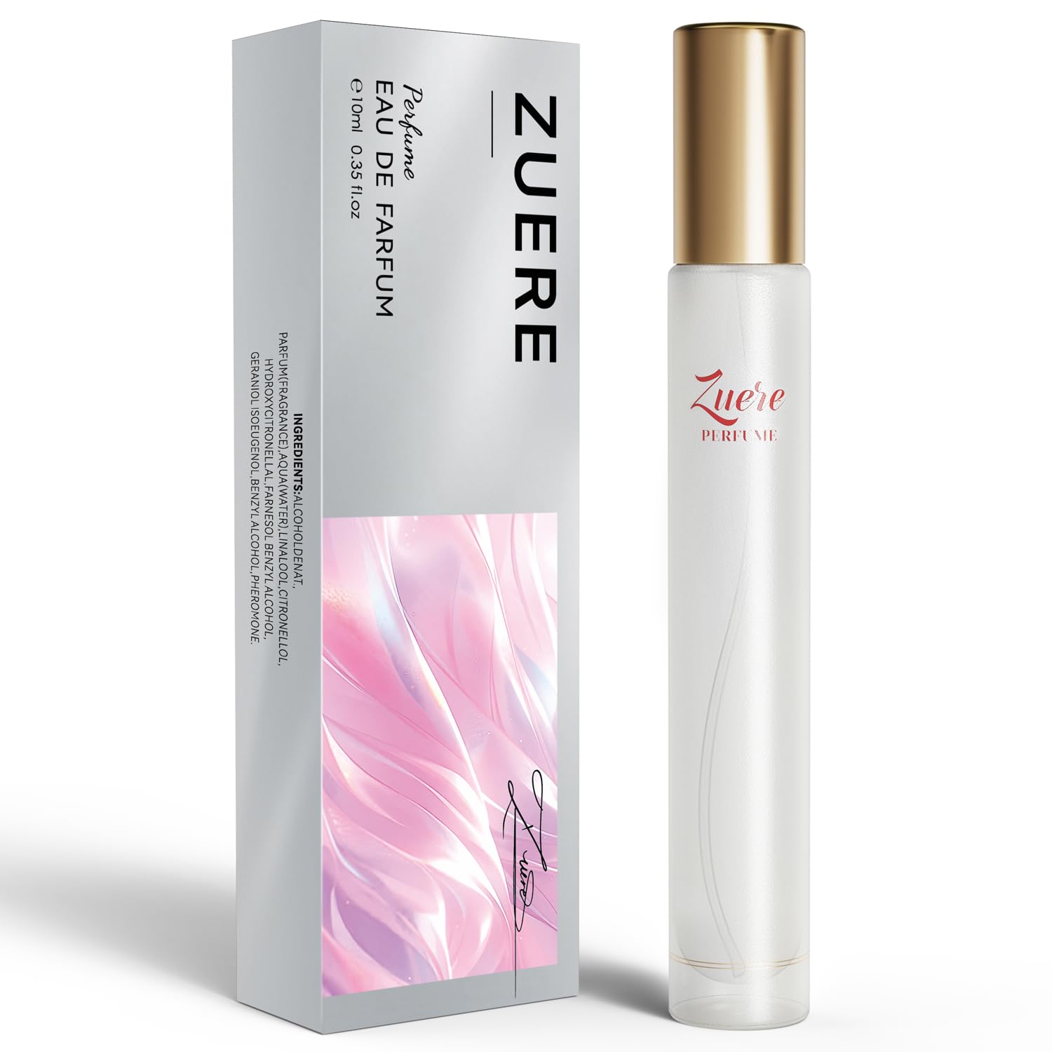 Long Lasting Women's Eau de Toilette Perfume - Artisan Fragrance with Jasmine Latte Notes, Travel Size 10ml Premium Perfume for Women | Perfect for Daily Wear, Date Nights & Travel