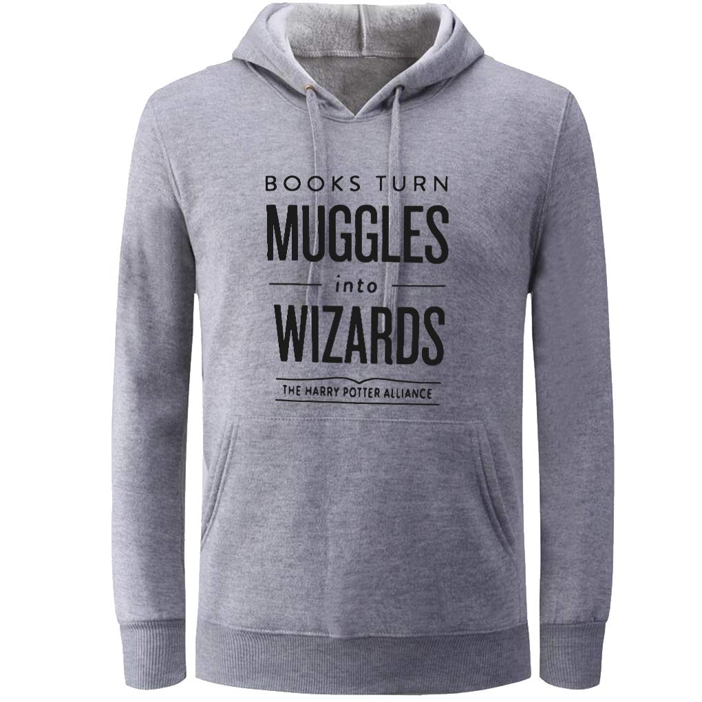 Ptarmigan Unisex Harry Potter Inspired Hoodie - Cute Wizard Design for Fans | Perfect for Cosplay, Halloween & Casual Wear